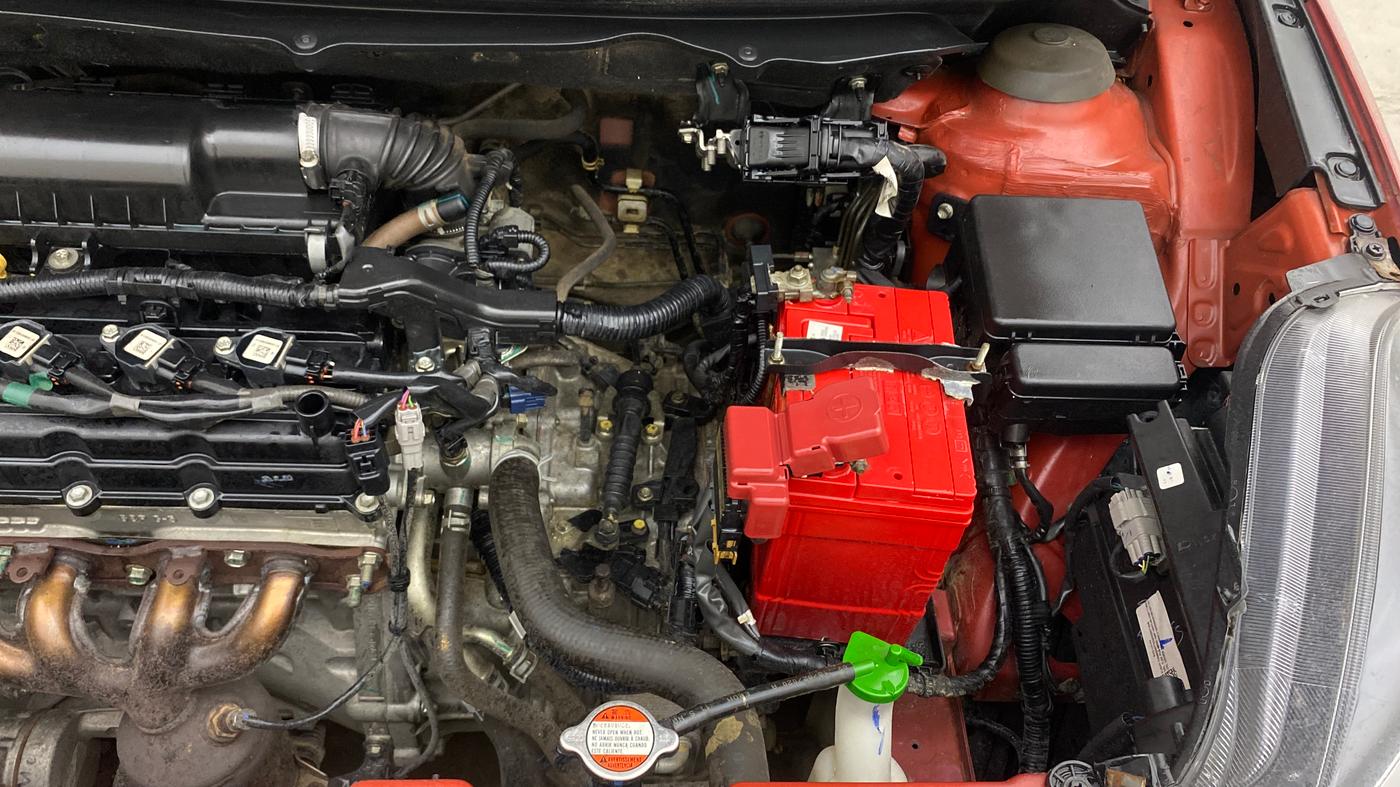 2020 Toyota Glanza V CVT, Petrol, Automatic, 86,387 km, Engine View - Left