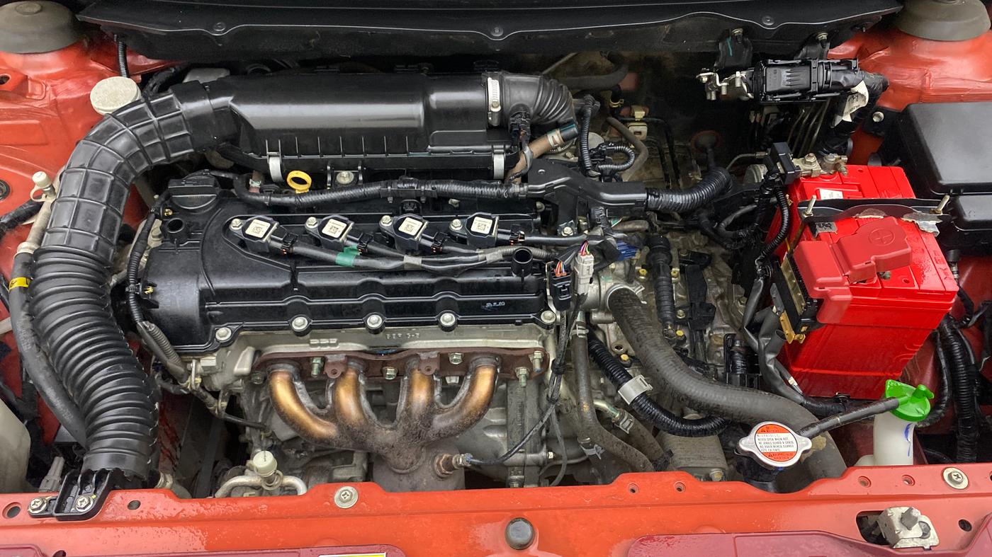 2020 Toyota Glanza V CVT, Petrol, Automatic, 86,387 km, Engine View