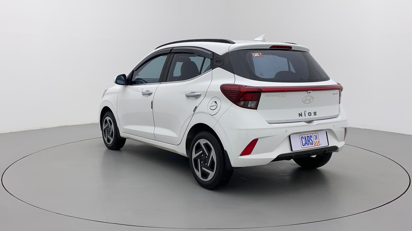 2023 Hyundai GRAND I10 NIOS SPORTZ 1.2 KAPPA VTVT, Petrol, Manual, 5,875 km, Left Back Diagonal