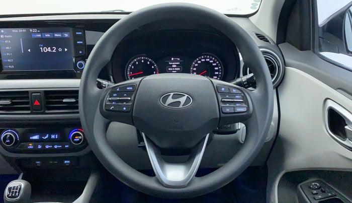 2023 Hyundai GRAND I10 NIOS SPORTZ 1.2 KAPPA VTVT, Petrol, Manual, 5,875 km, Steering Wheel Close Up