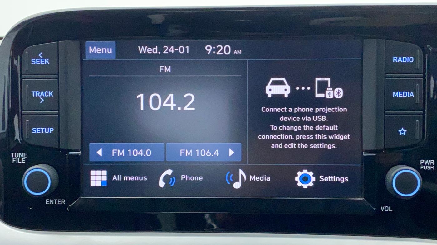 2023 Hyundai GRAND I10 NIOS SPORTZ 1.2 KAPPA VTVT, Petrol, Manual, 5,875 km, Infotainment System