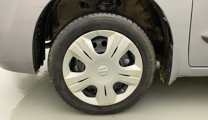 2014 Maruti Wagon R 1.0 VXI, Petrol, Manual, 83,810 km, Left Front Wheel