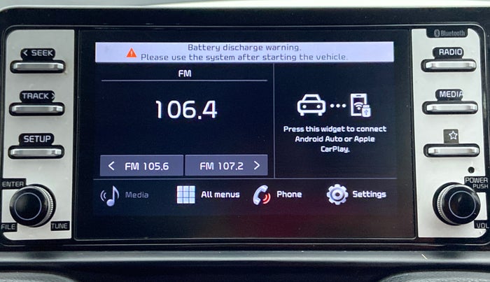 2021 KIA SONET HTK PLUS, Petrol, Manual, 26,673 km, Infotainment System