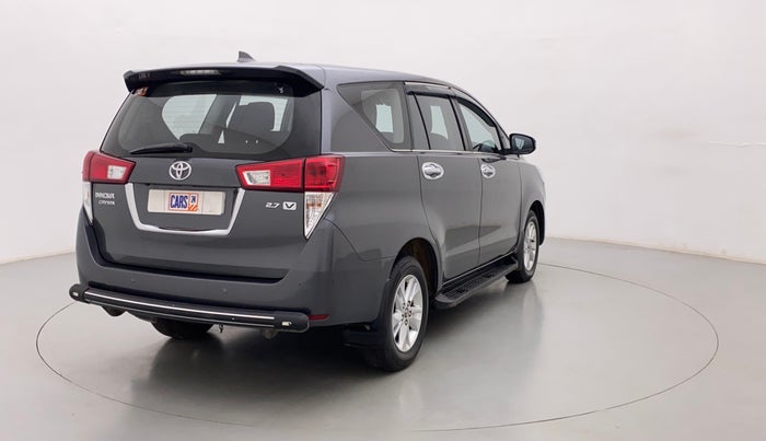 2018 Toyota Innova Crysta 2.7 VX 7 STR, Petrol, Manual, 1,34,798 km, Right Back Diagonal