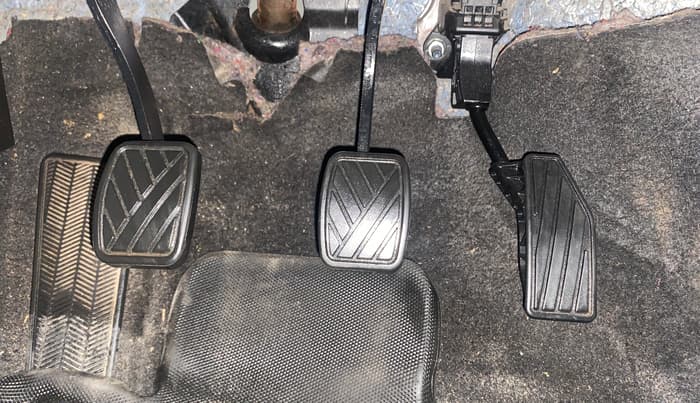 2024 Maruti FRONX DELTA PLUS 1.2MT, Petrol, Manual, 9,837 km, Pedals