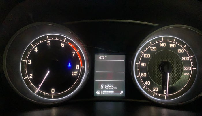 2018 Maruti Dzire VXI, Petrol, Manual, 81,317 km, Odometer Image