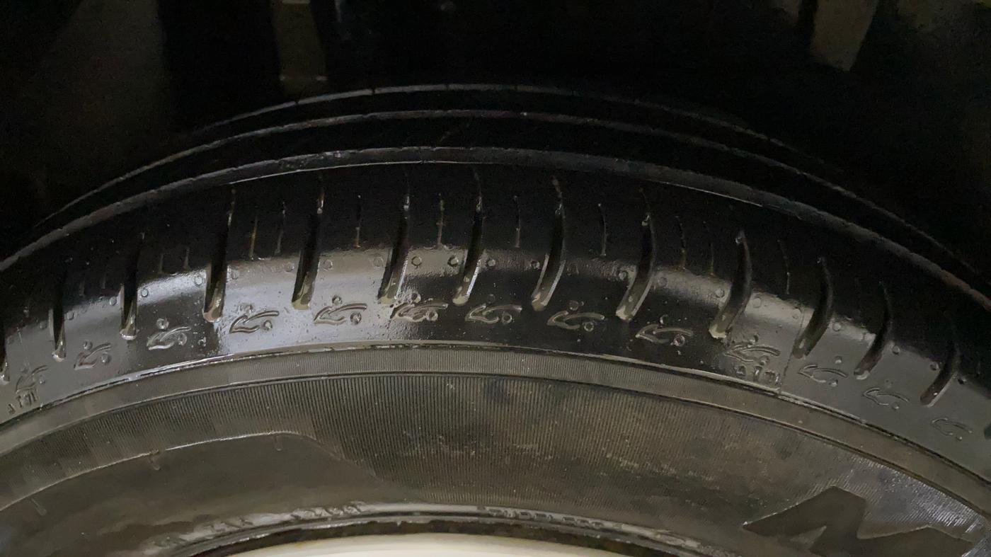 2018 Maruti Dzire VXI, Petrol, Manual, 81,427 km, Right Rear Tyre Tread