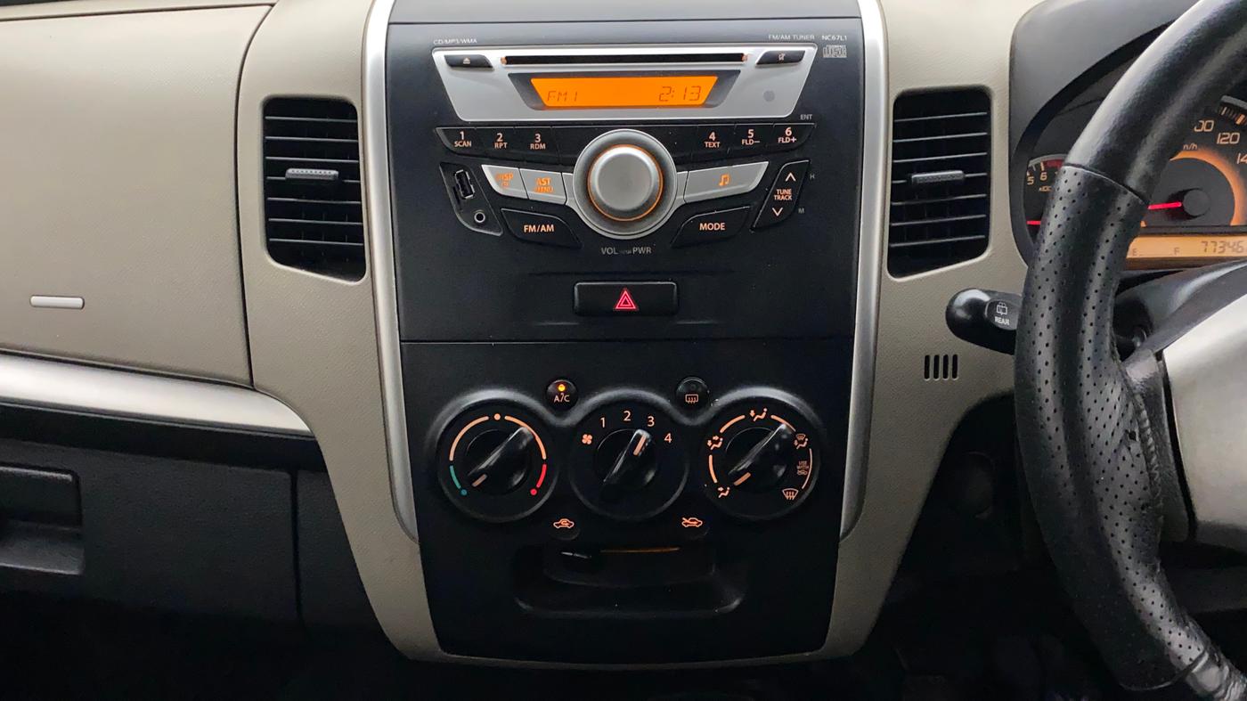 2015 Maruti Wagon R 1.0 VXI, Petrol, Manual, 77,433 km, Air Conditioner