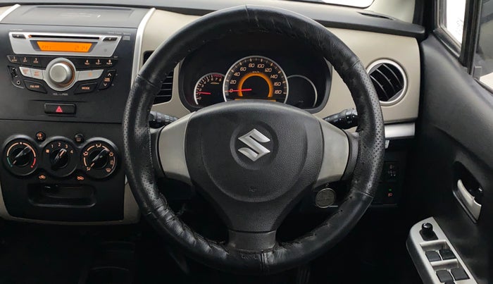 2015 Maruti Wagon R 1.0 VXI, Petrol, Manual, 77,433 km, Steering Wheel Close Up