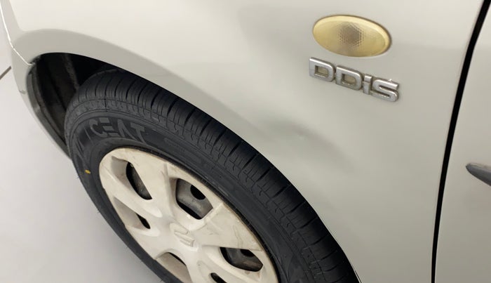 2013 Maruti Ritz VDI, Diesel, Manual, 1,06,889 km, Left fender - Slightly dented