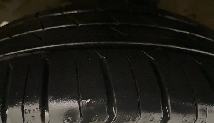 2020 Hyundai AURA SX PLUS 1.2 AMT, Petrol, Automatic, 43,544 km, Left Front Tyre Tread