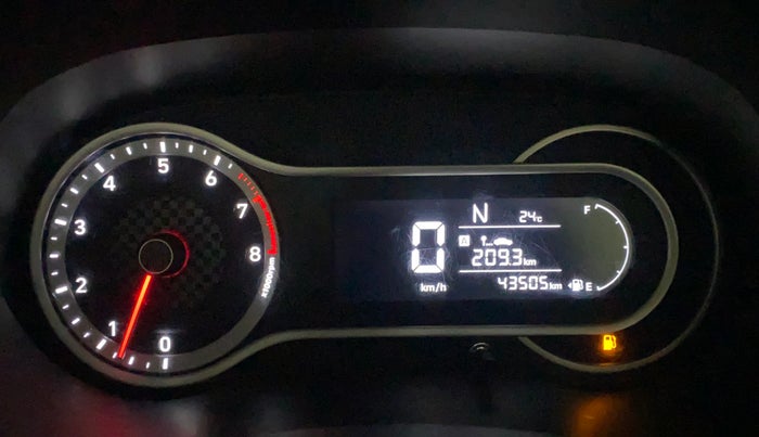 2020 Hyundai AURA SX PLUS 1.2 AMT, Petrol, Automatic, 43,544 km, Odometer Image