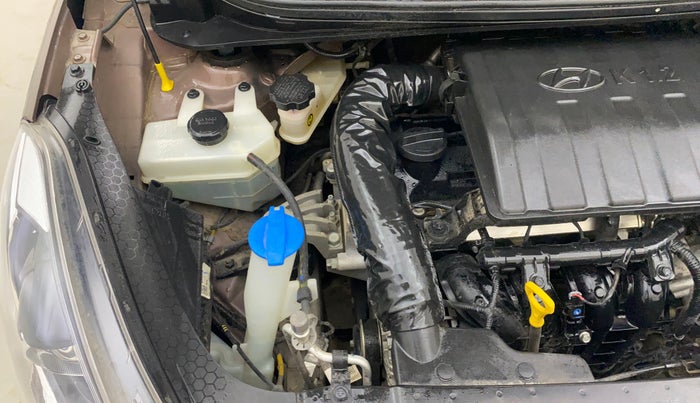 2020 Hyundai AURA SX PLUS 1.2 AMT, Petrol, Automatic, 43,544 km, Engine View - Right