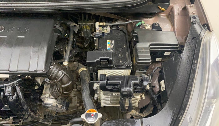 2020 Hyundai AURA SX PLUS 1.2 AMT, Petrol, Automatic, 43,544 km, Engine View - Left