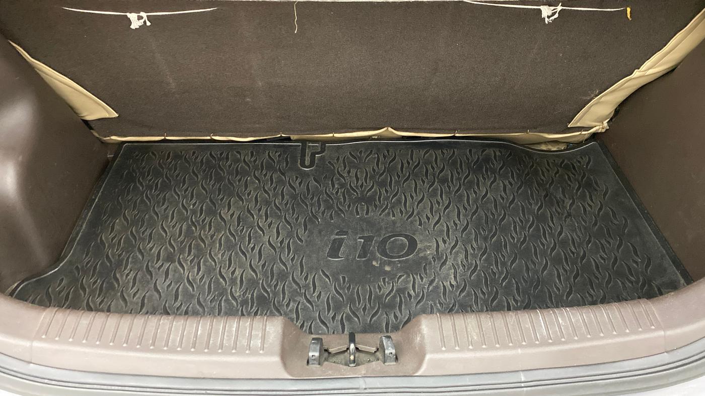 2010 Hyundai i10 SPORTZ 1.2, Petrol, Manual, 63,128 km, Boot Inside
