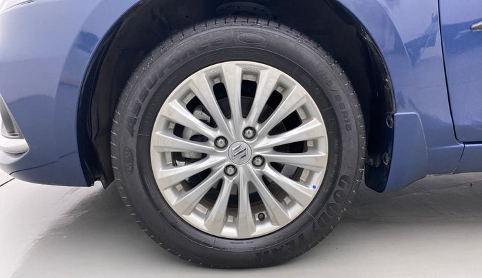 2021 Maruti Ciaz ZETA 1.5 SHVS MT PETROL, Petrol, Manual, 9,849 km, Left Front Wheel