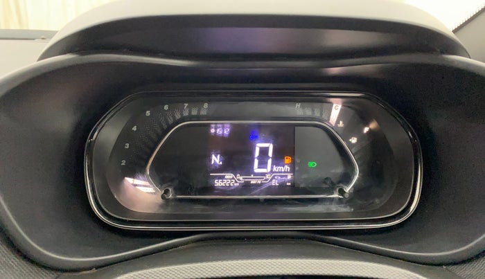 2021 Tata NEXON XZA PLUS PETROL DARK EDITION, Petrol, Automatic, 56,222 km, Odometer Image