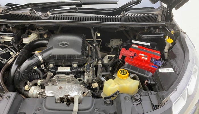 2021 Tata NEXON XZA PLUS PETROL DARK EDITION, Petrol, Automatic, 56,222 km, Engine View - Left