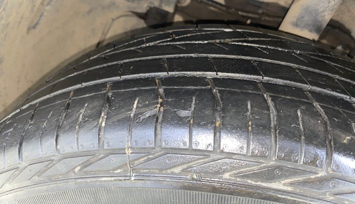 2021 Tata NEXON XZA PLUS PETROL DARK EDITION, Petrol, Automatic, 56,222 km, Left Front Tyre Tread