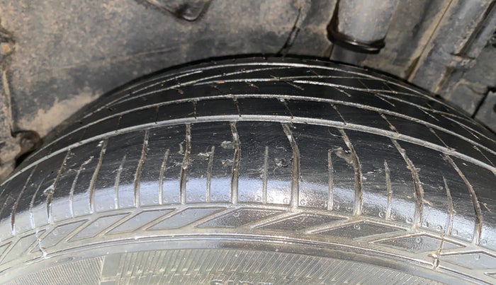 2021 Tata NEXON XZA PLUS PETROL DARK EDITION, Petrol, Automatic, 56,222 km, Left Rear Tyre Tread