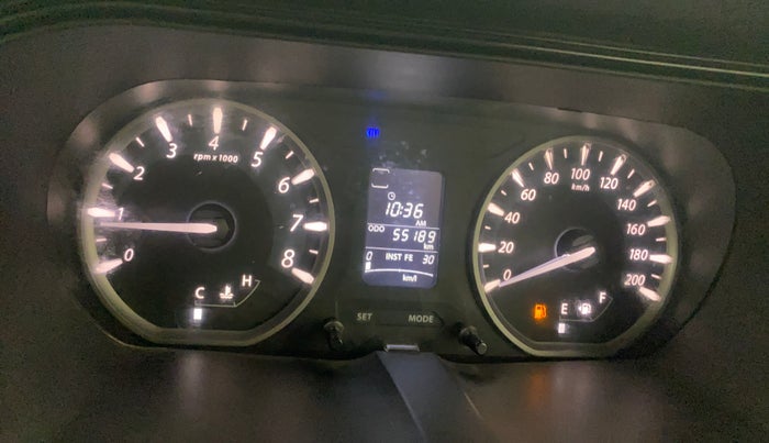 2015 Tata Zest XE PETROL, Petrol, Manual, 55,191 km, Odometer Image