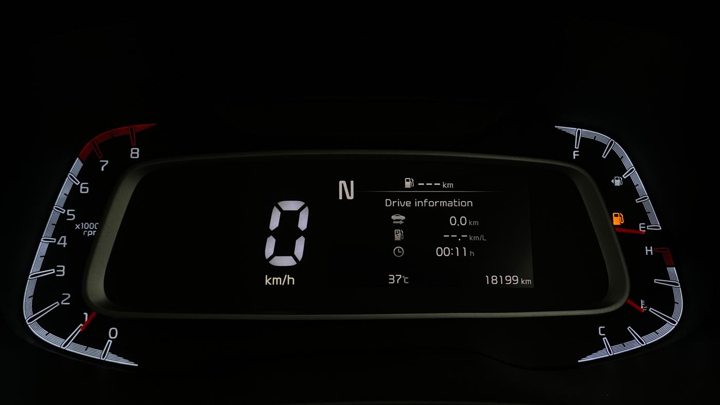 2022 KIA SONET GTX PLUS 1.0 IMT, Petrol, Manual, 18,195 km, Odometer Image