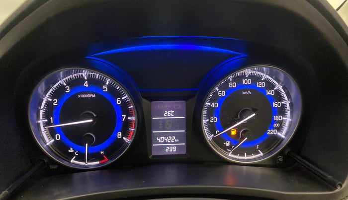 2016 Maruti Baleno DELTA PETROL 1.2, Petrol, Manual, 40,400 km, Odometer Image