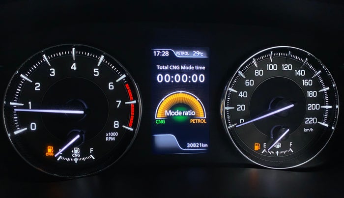 2023 Toyota Glanza G E-CNG, CNG, Manual, 30,783 km, Odometer Image