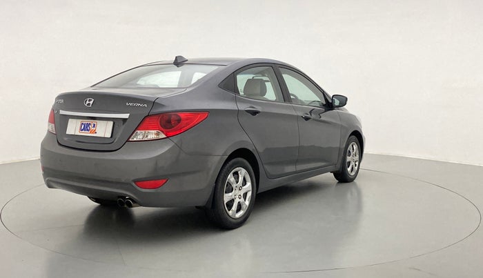 2014 Hyundai Verna FLUIDIC 1.6 EX CRDI, Diesel, Manual, 73,018 km, Right Back Diagonal