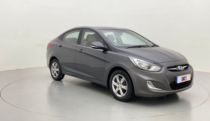 2014 Hyundai Verna FLUIDIC 1.6 EX CRDI, Diesel, Manual, 73,018 km, Right Front Diagonal