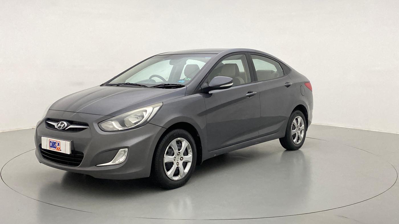 2014 Hyundai Verna FLUIDIC 1.6 EX CRDI, Diesel, Manual, 73,018 km, Left Front Diagonal