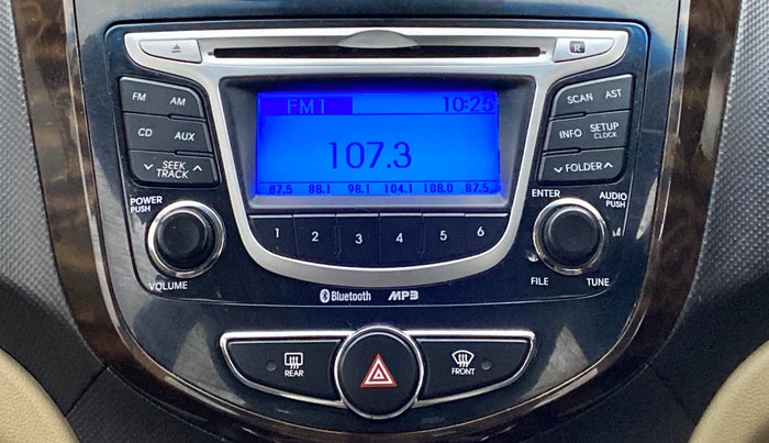 2014 Hyundai Verna FLUIDIC 1.6 EX CRDI, Diesel, Manual, 73,018 km, Infotainment System