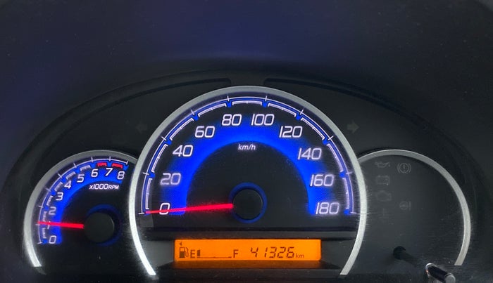 2017 Maruti Wagon R 1.0 VXI, Petrol, Manual, 41,326 km, Odometer Image