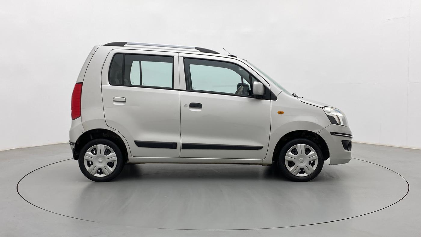 2017 Maruti Wagon R 1.0 VXI, Petrol, Manual, 41,326 km, Right Side View