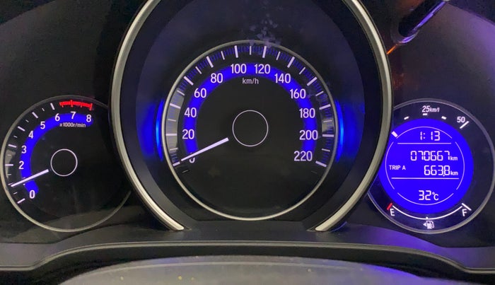 2017 Honda WR-V 1.2L I-VTEC VX MT, Petrol, Manual, 70,657 km, Odometer Image