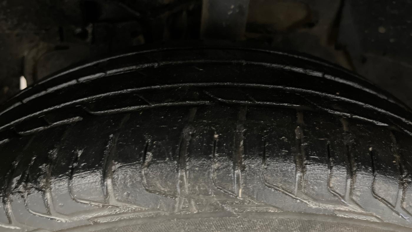 2021 Tata NEXON XM PETROL, Petrol, Manual, 50,666 km, Left Front Tyre Tread