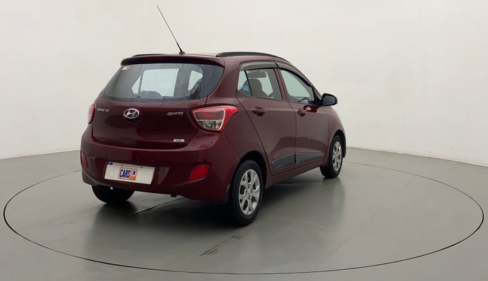 2015 Hyundai Grand i10 SPORTZ 1.2 KAPPA VTVT, Petrol, Manual, 94,114 km, Right Back Diagonal