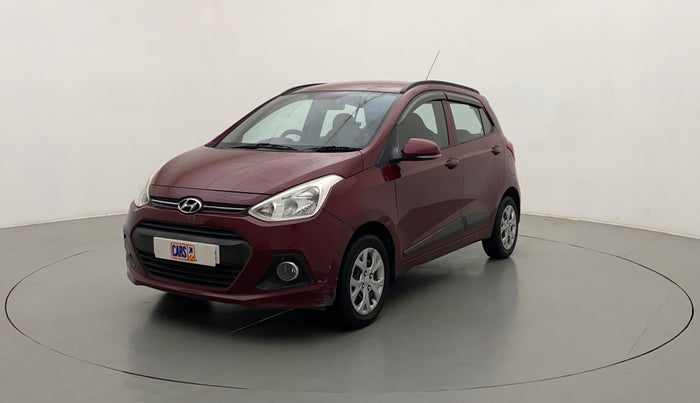 2015 Hyundai Grand i10 SPORTZ 1.2 KAPPA VTVT, Petrol, Manual, 94,114 km, Left Front Diagonal