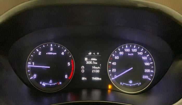 2016 Hyundai Elite i20 ASTA 1.4 CRDI, Diesel, Manual, 75,428 km, Odometer Image