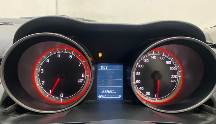 2019 Maruti Swift VXI, Petrol, Manual, 66,398 km, Odometer Image