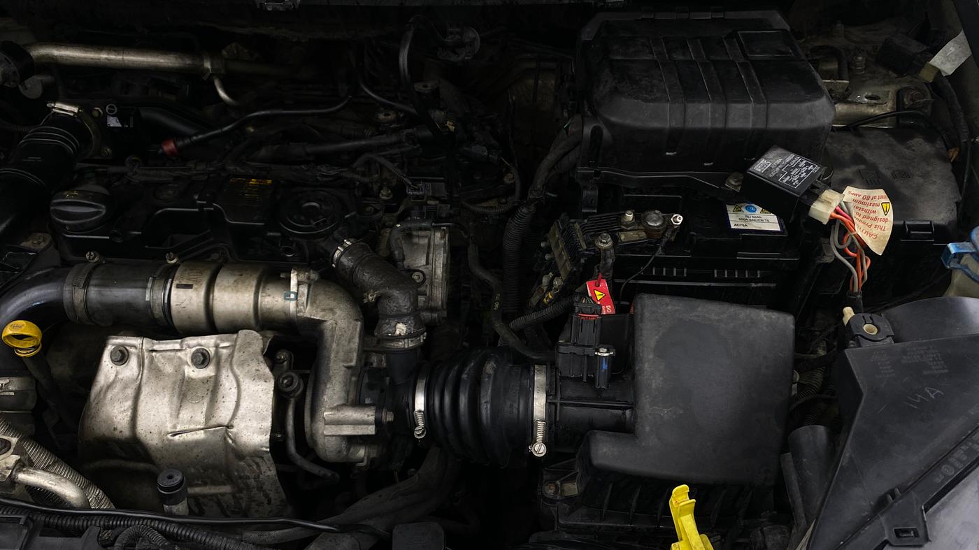 2014 Ford Ecosport TITANIUM 1.5L DIESEL (OPT), Diesel, Manual, 1,33,807 km, Engine View - Left