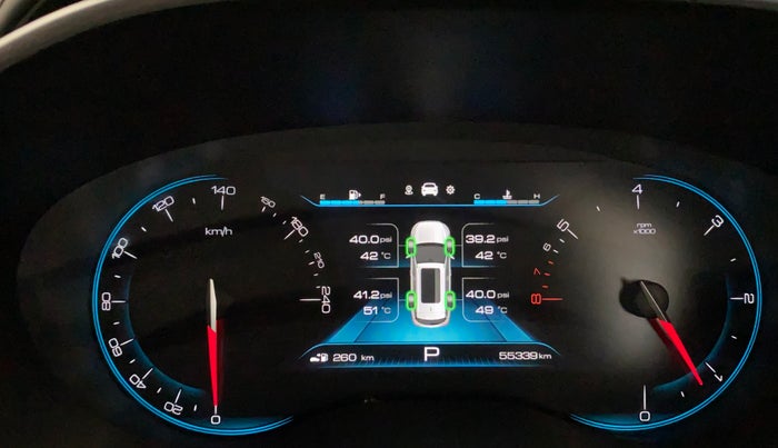 2020 MG HECTOR PLUS SHARP 1.5 PETROL TURBO DCT 6-STR, Petrol, Automatic, 55,286 km, Odometer Image