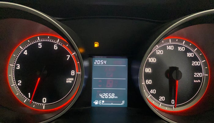 2018 Maruti Swift VXI, Petrol, Manual, 42,649 km, Odometer Image