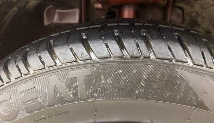 2017 Tata Tiago XT PETROL, Petrol, Manual, 80,203 km, Left Front Tyre Tread