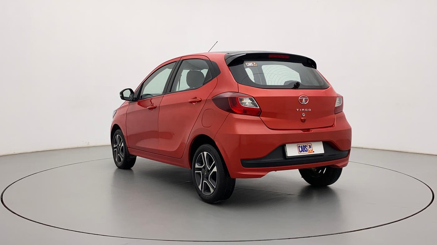 2021 Tata Tiago XZA PLUS DUAL TONE PETROL, Petrol, Automatic, 23,628 km, Left Back Diagonal