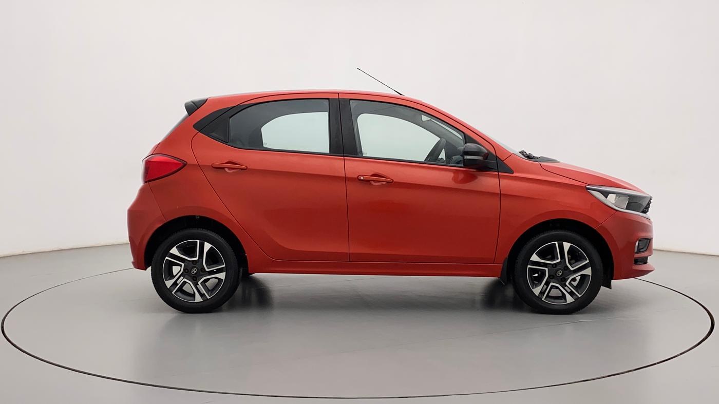 2021 Tata Tiago XZA PLUS DUAL TONE PETROL, Petrol, Automatic, 23,628 km, Right Side View