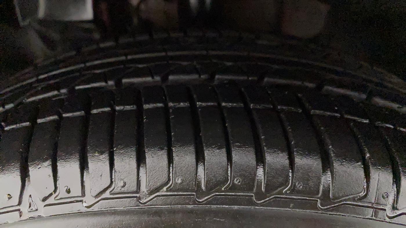 2021 Tata Tiago XZA PLUS DUAL TONE PETROL, Petrol, Automatic, 23,628 km, Left Front Tyre Tread