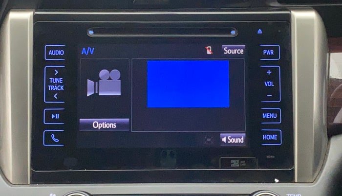 2016 Toyota Innova Crysta 2.4 ZX 7 STR, Diesel, Manual, 53,523 km, Infotainment System