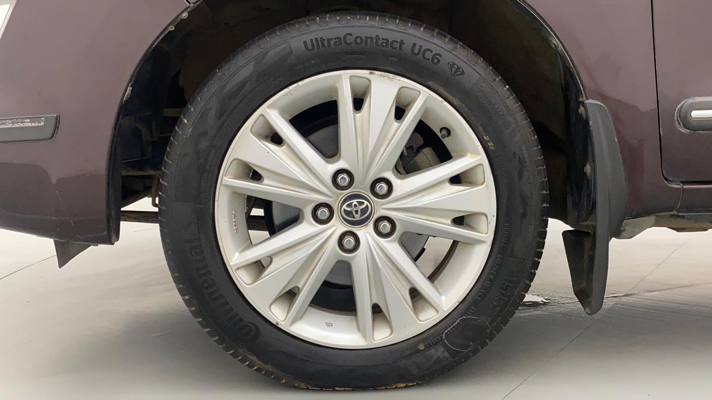 2016 Toyota Innova Crysta 2.4 ZX 7 STR, Diesel, Manual, 53,523 km, Left Front Wheel