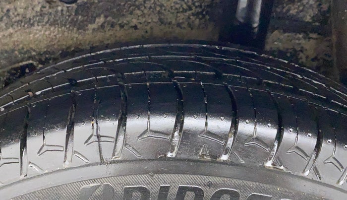 2015 Maruti Celerio VXI AMT, Petrol, Automatic, 46,338 km, Left Rear Tyre Tread